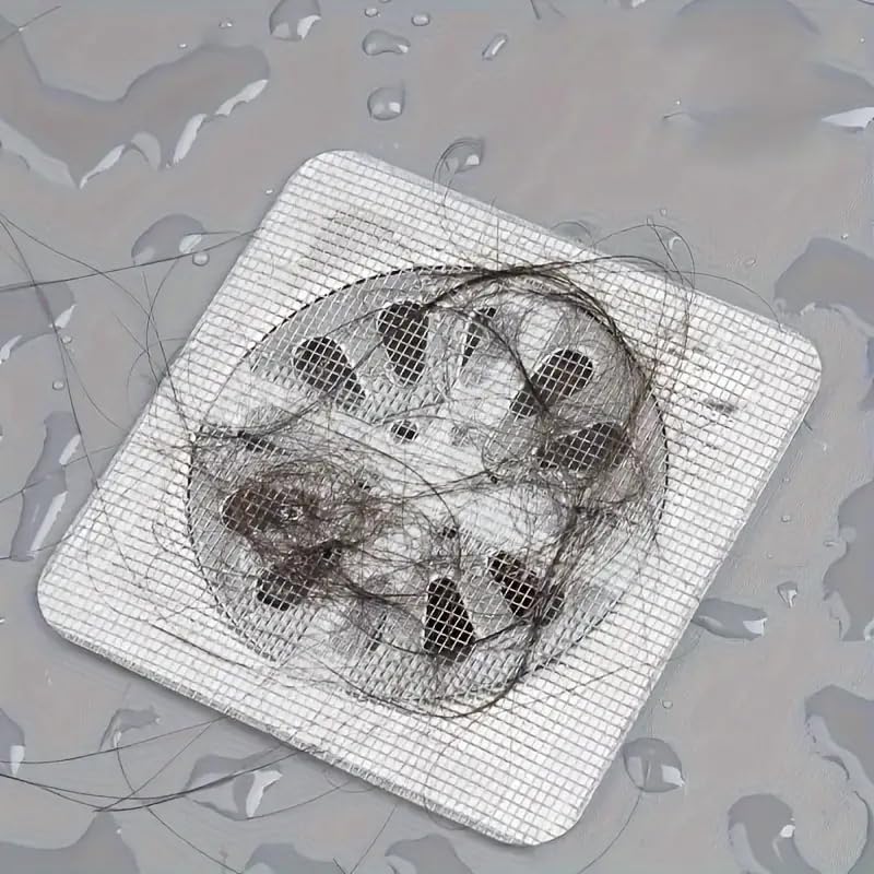 30PCS Disposable Shower Hair Catcher for Bathroom Sink and Drain