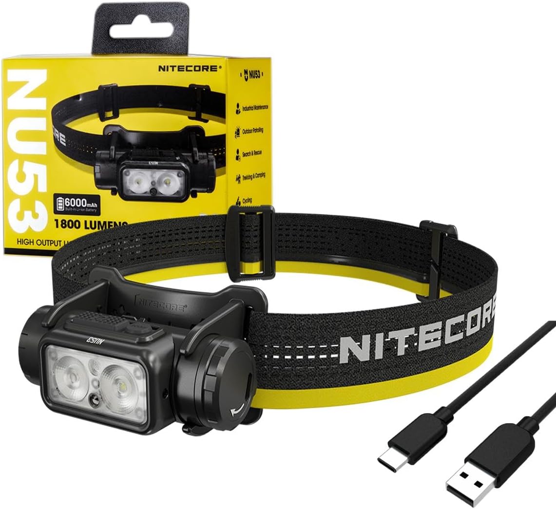 Nitecore NU25 NU53 Headlamp Combo 1