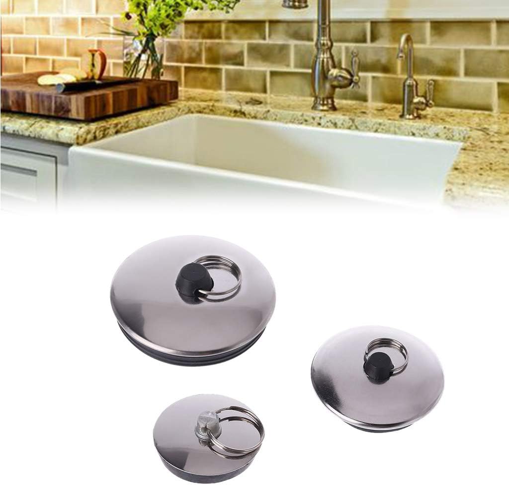 TENYELE Basin Plug Water Stopper for Kitchen and Bathroom
