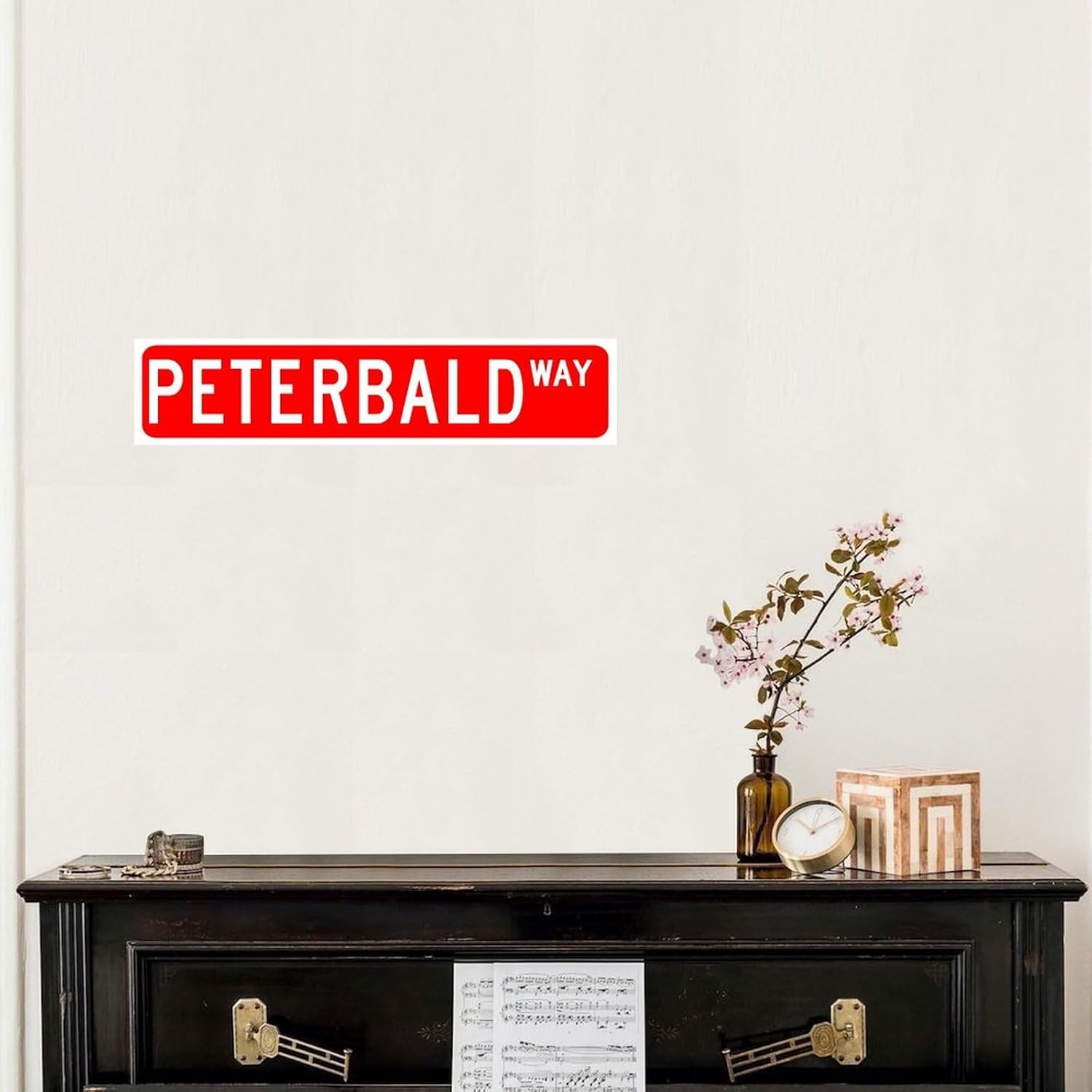 Peterbald Cat Kids Room Wall Decal 22in