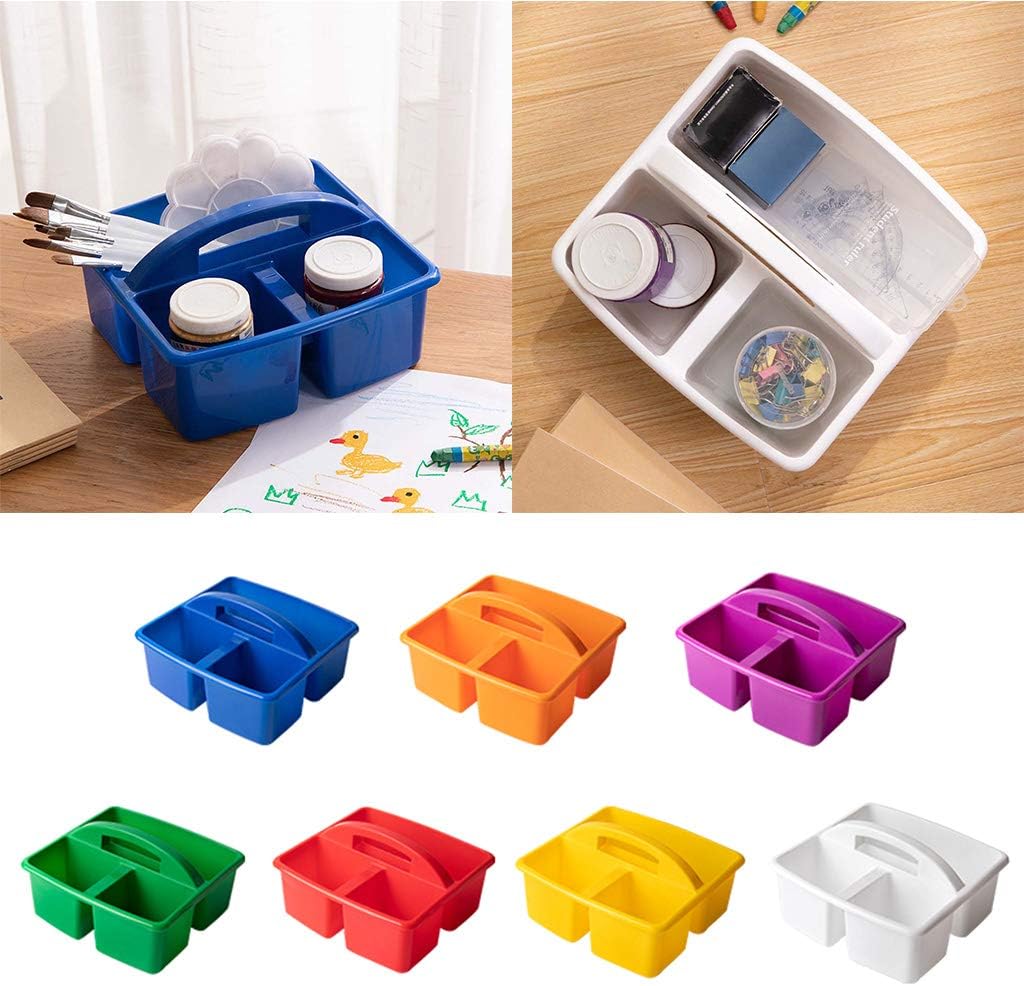 PMFACE 3 Compartment Storage Bin with Handle 1
