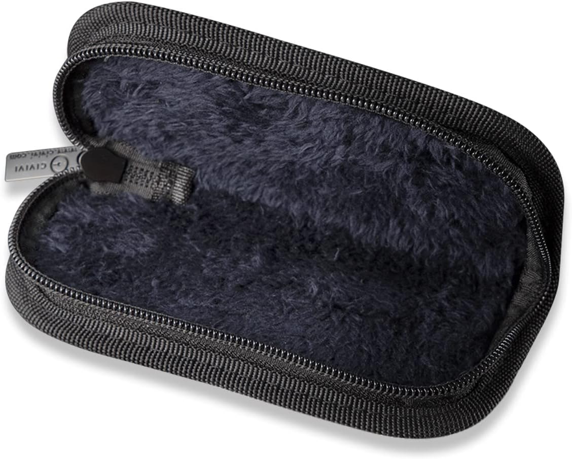 CIVIVI Nylon Knife Pouch - Pocket Knife Carrier with Fluff and Stickers C-01