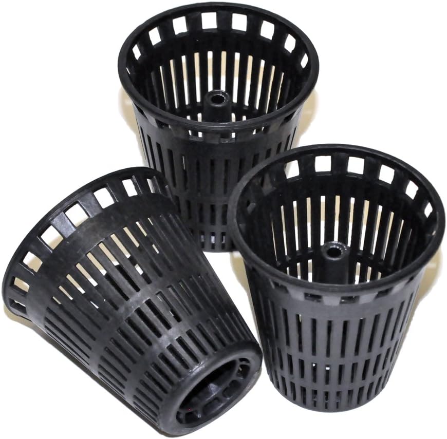 Danco Hair Catcher Baskets Black 3 Count