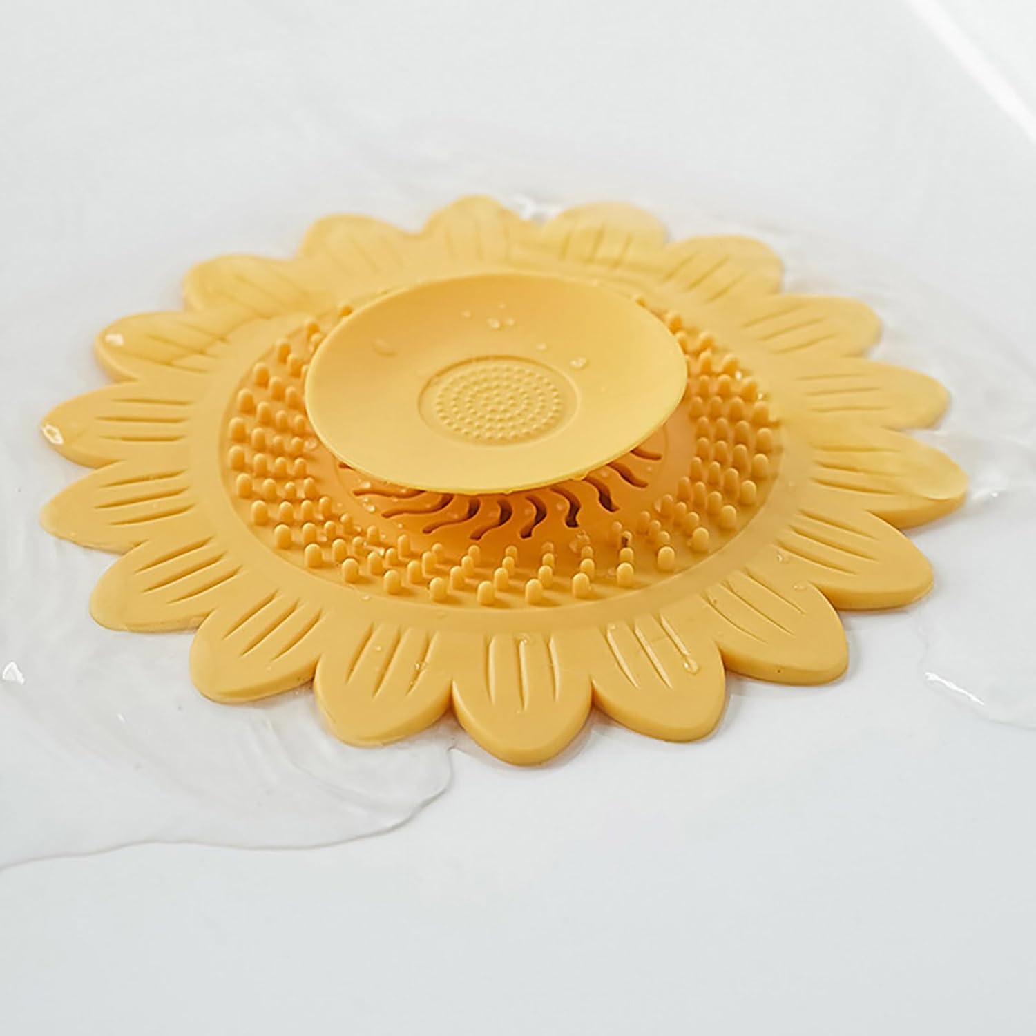 RGYBAO Waterproof Silicone Sink Plug Hair Stopper