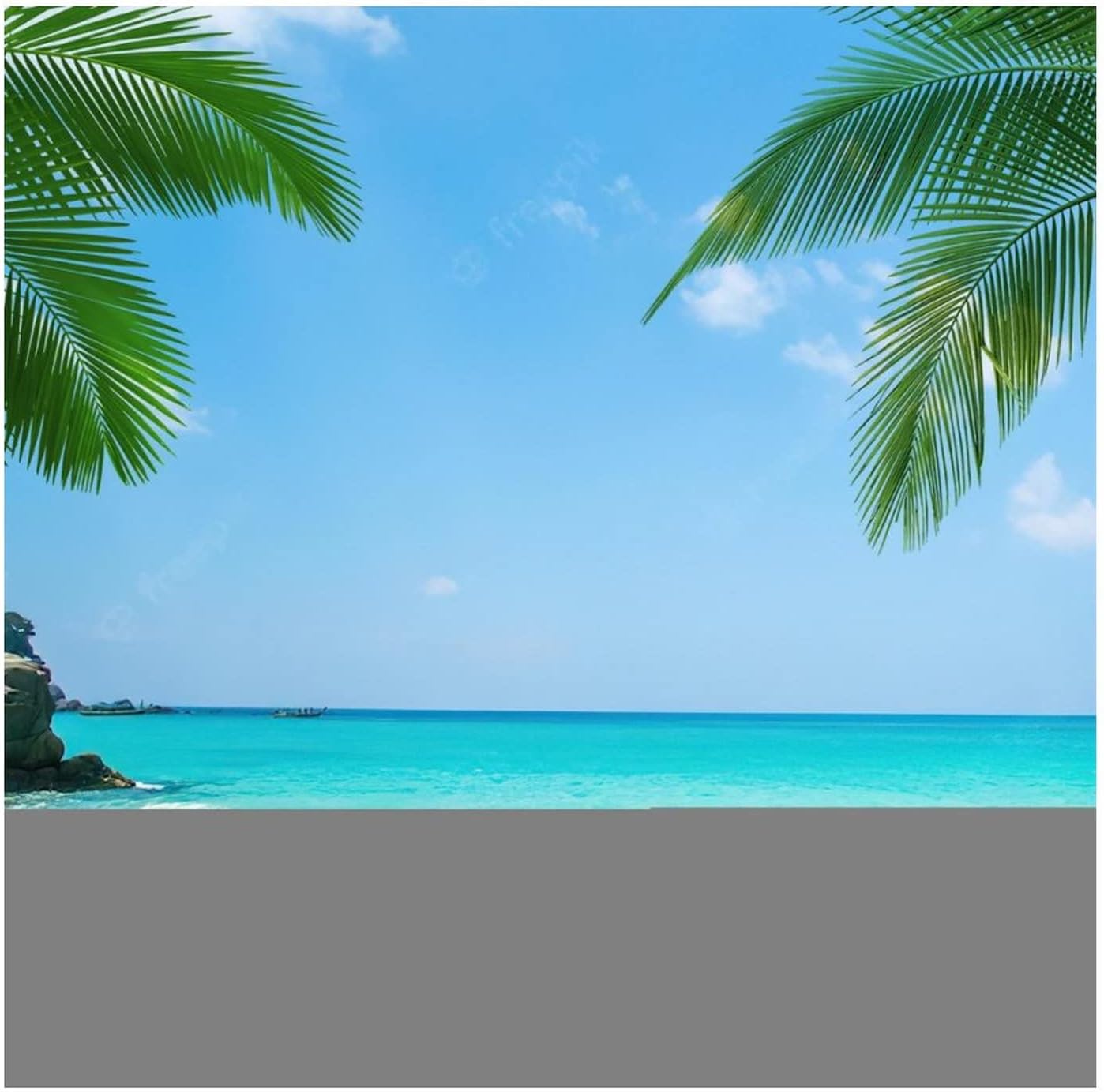 Tropical Palm Trees Wall Decals for Home Decor