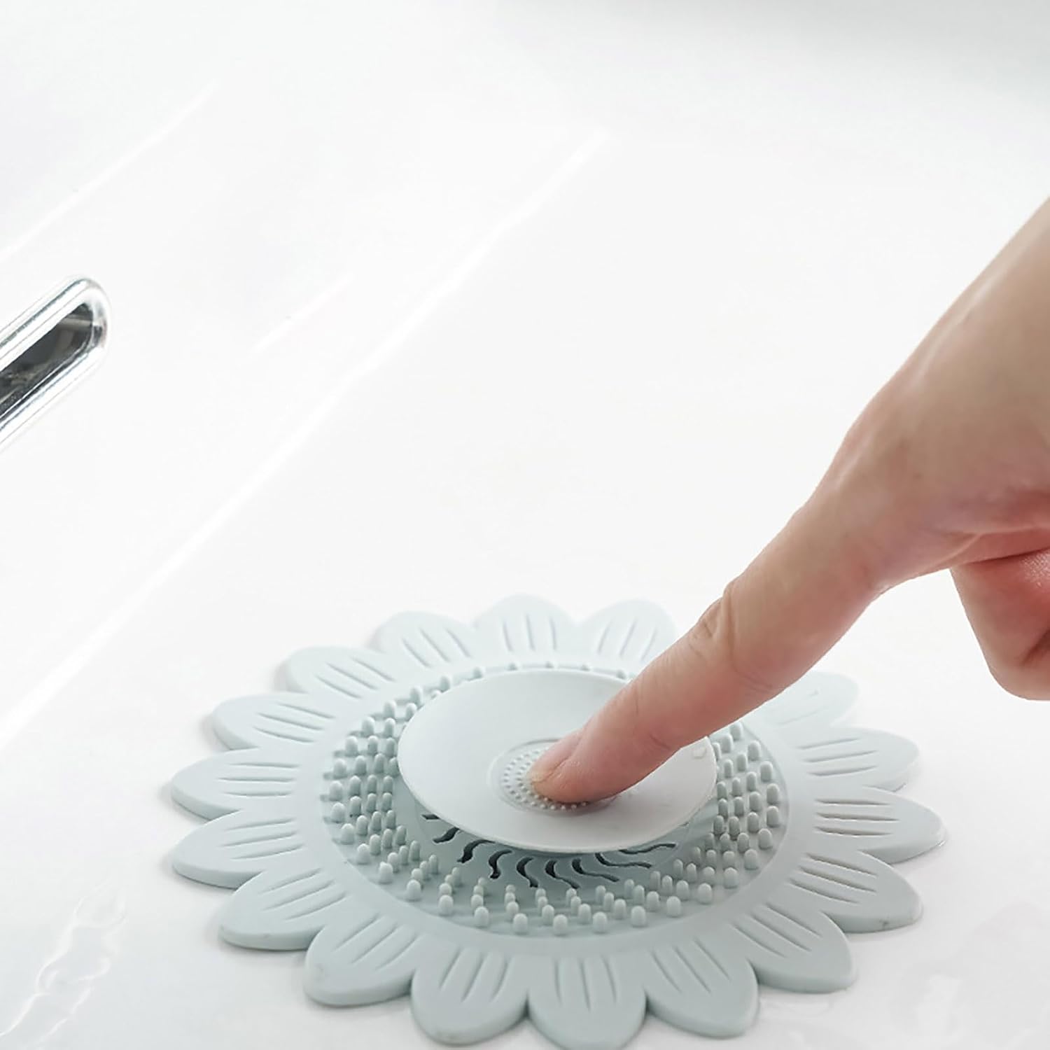 RGYBAO Waterproof Silicone Sink Plug Hair Stopper