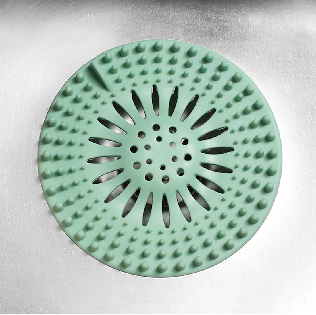 VALFLUIDS Hair Catcher Drain Cover for Shower Sink Tub - 5 Pack