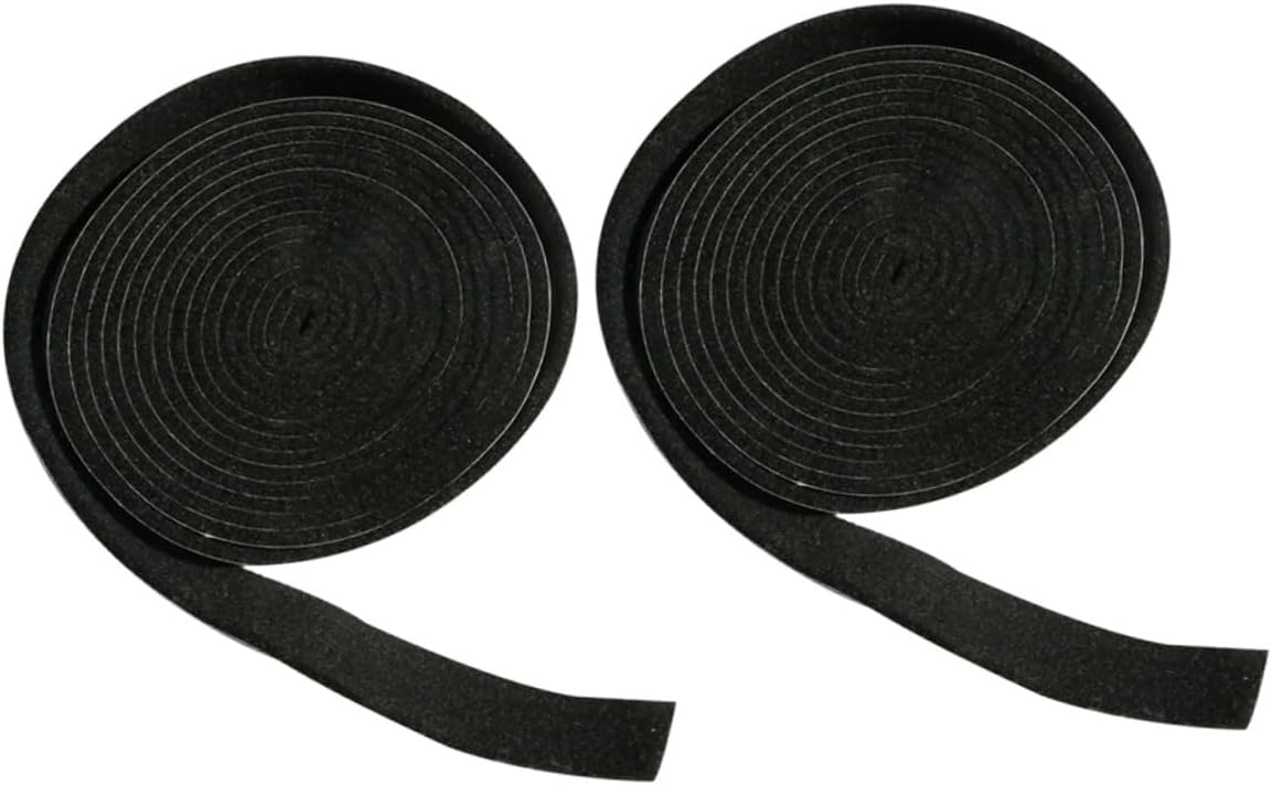 Veemoon 2pcs Self-Adhesive Felt Strips Door Masking