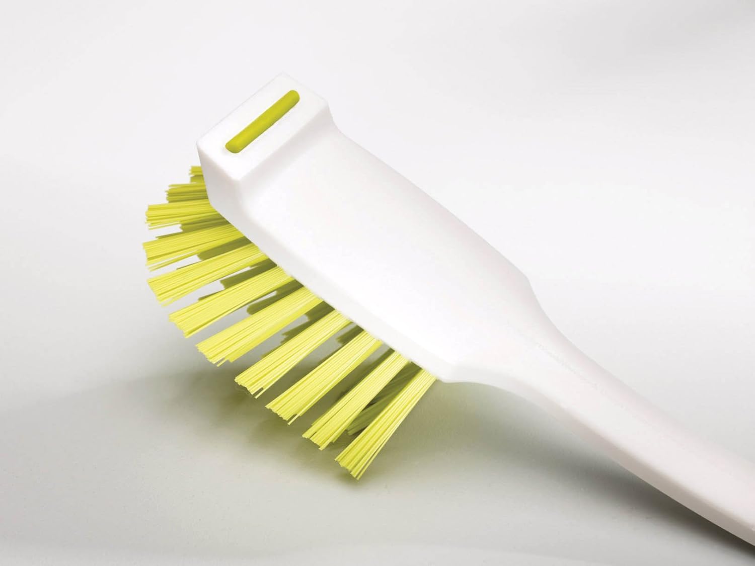 Joseph Joseph Edge Dish Brush with Green Sink Rest