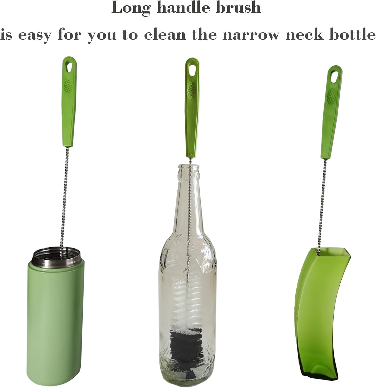Dokpod 2 Pack 16 Long Handle Bottle Brush 1