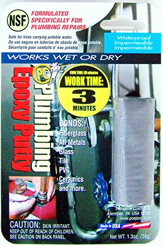 PC Products PC-Plumbing Epoxy Putty 1oz Gray