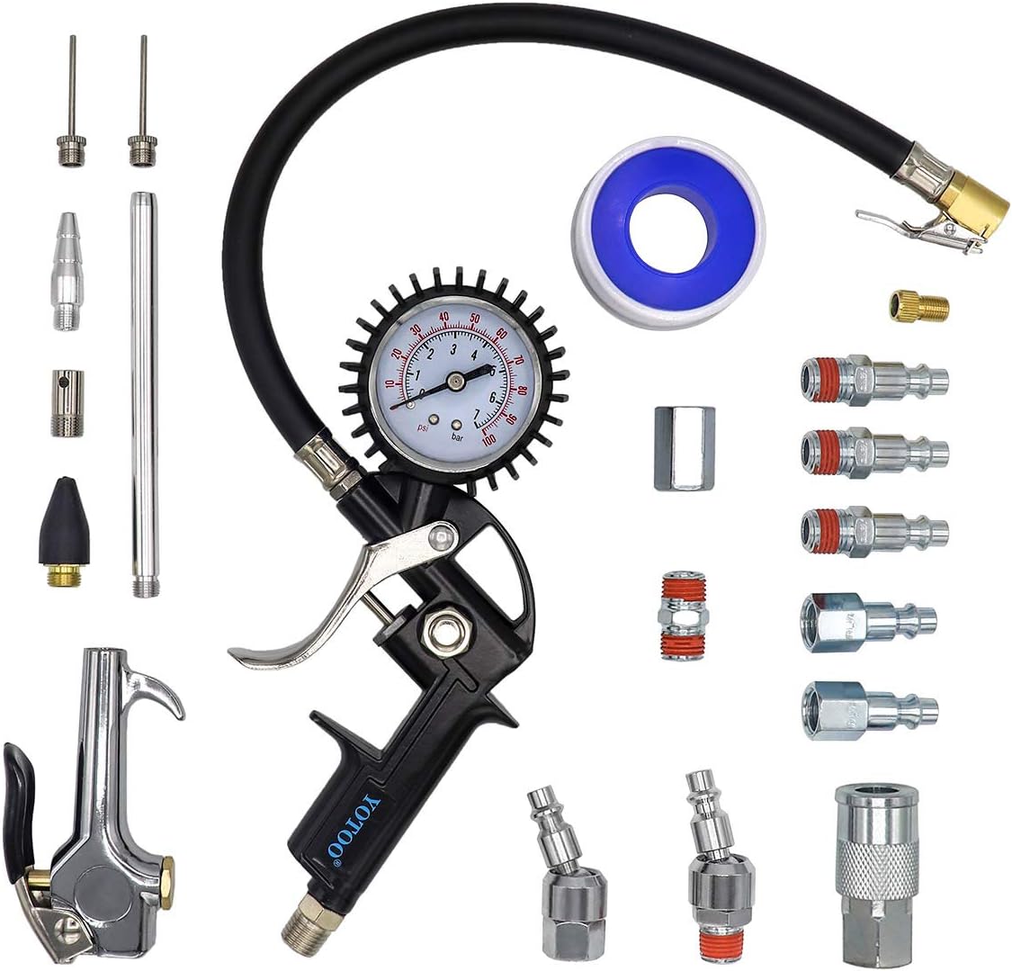 YOTOO Air Compressor Accessory Kit 20-Piece 14 NPT