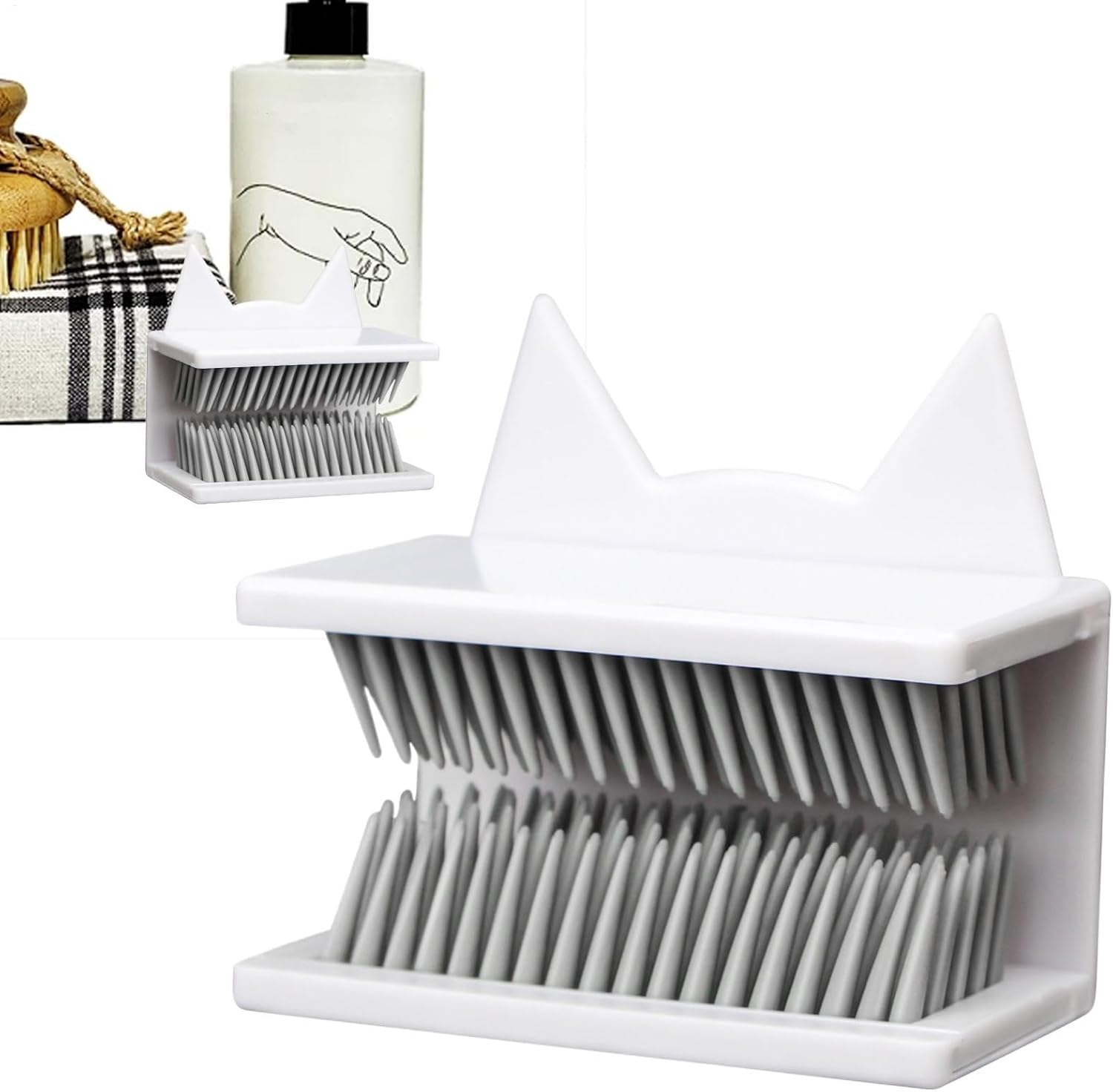 Reusable Hair Catcher for Shower Wall Non-Slip Drain Hair Trap
