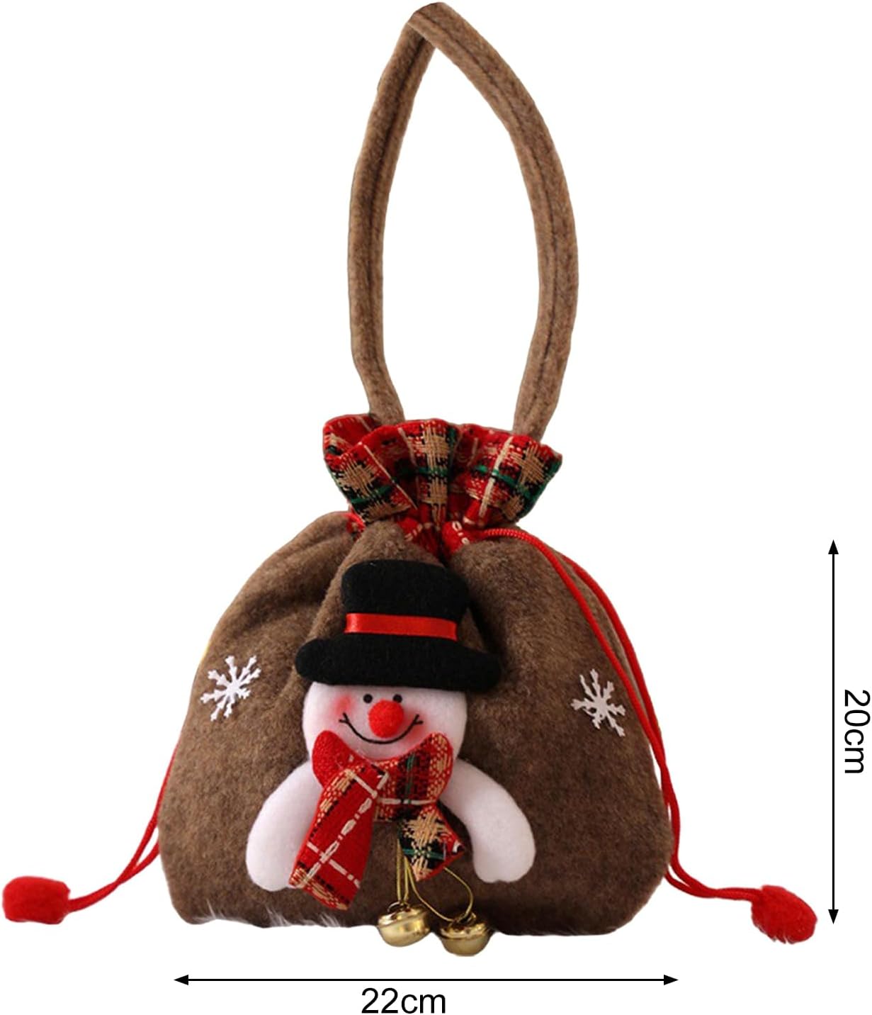 Altsuceser Christmas Gift Bag with Reusable Design