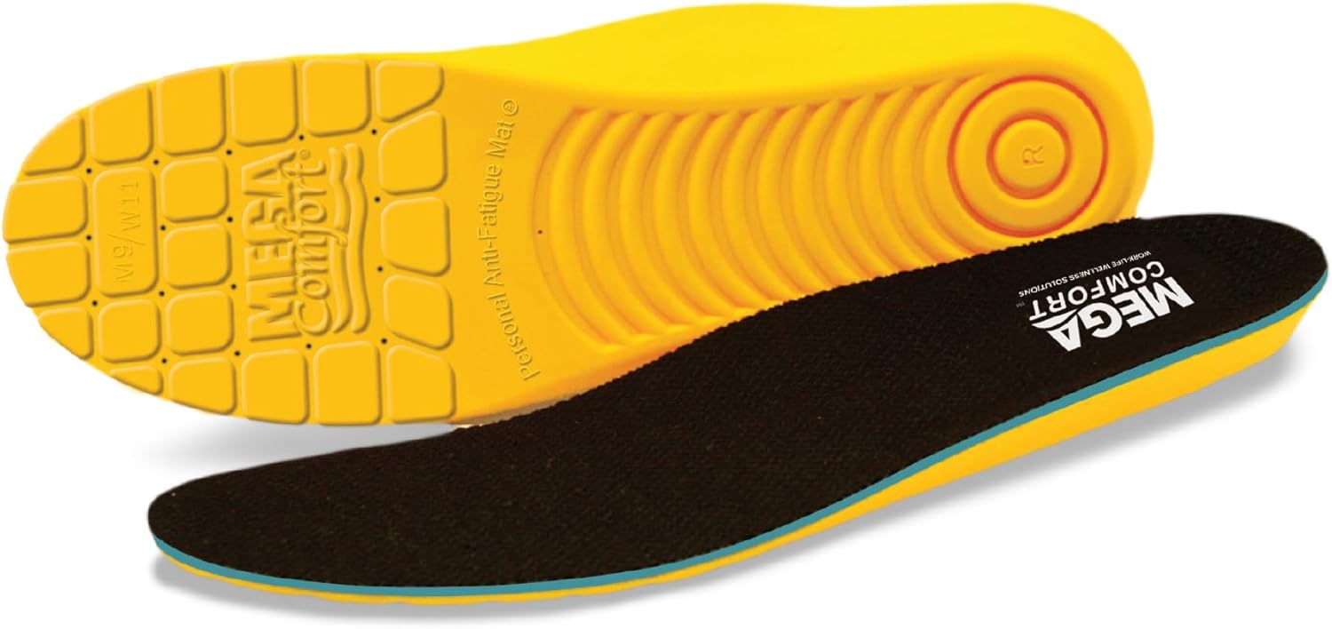 MEGA Comfort Insoles - PAM M14 Yellow 1