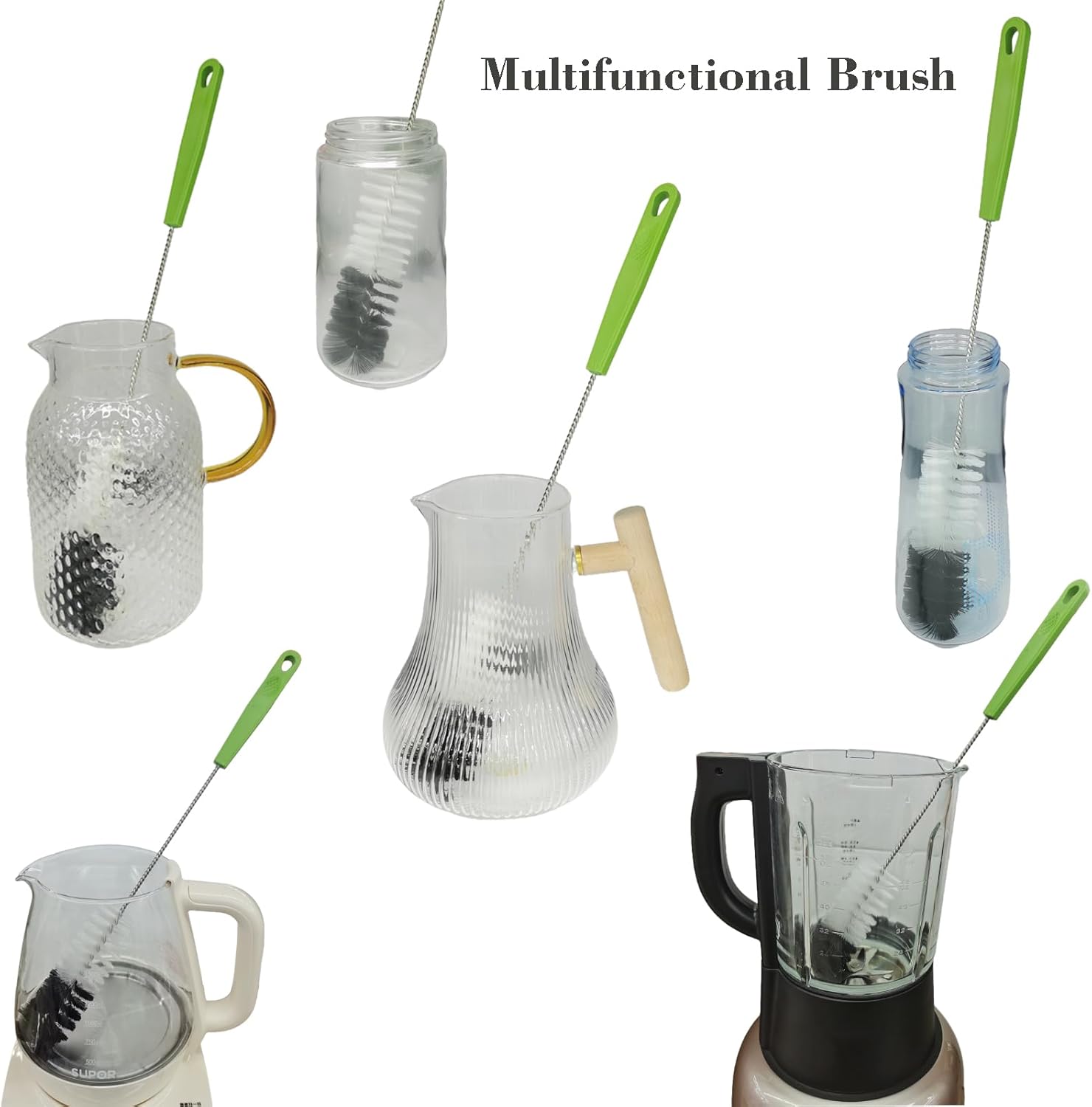 Dokpod 2 Pack 16 Long Handle Bottle Brush 1