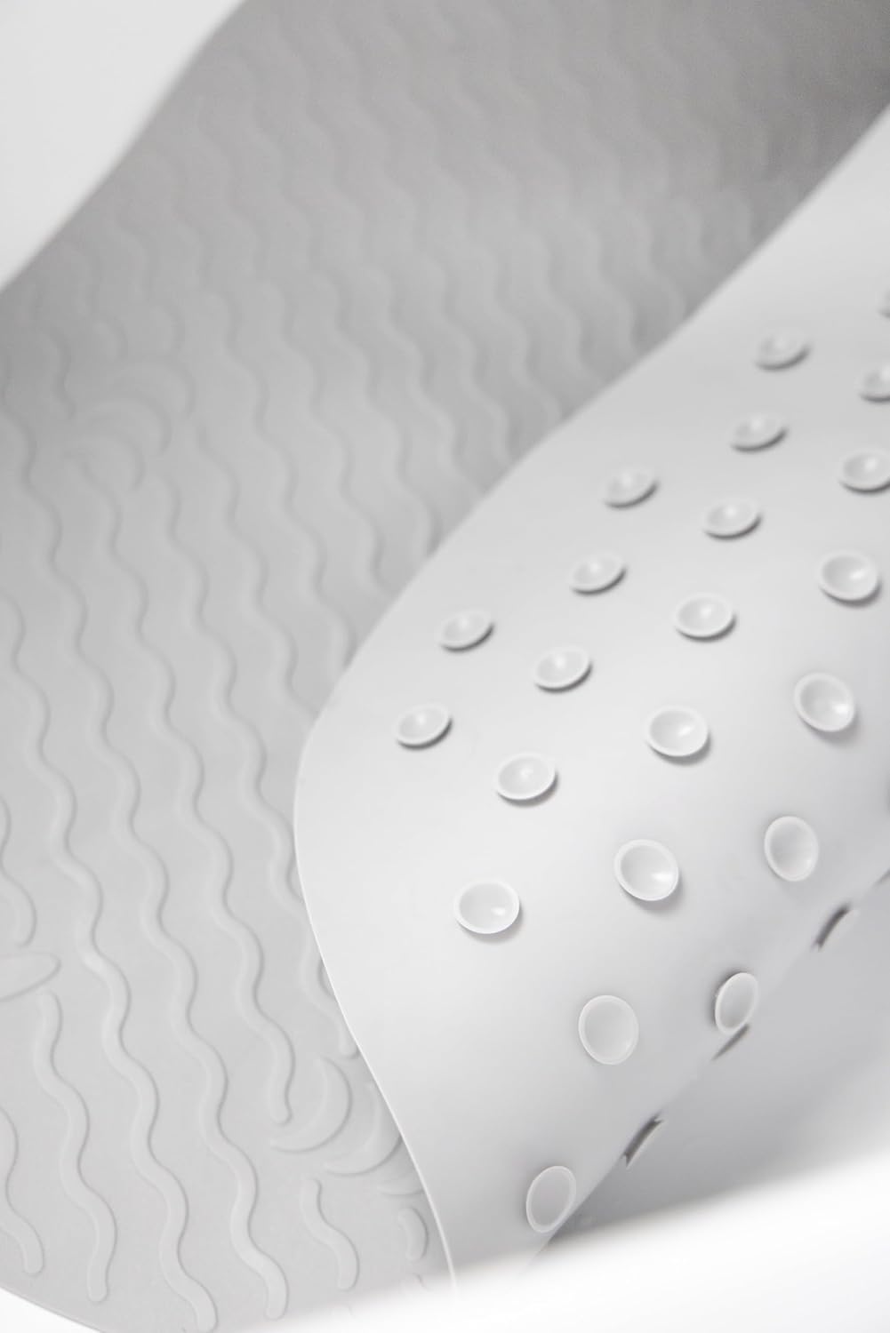 Ubbi Stingray Bath Mat for Baby Gray