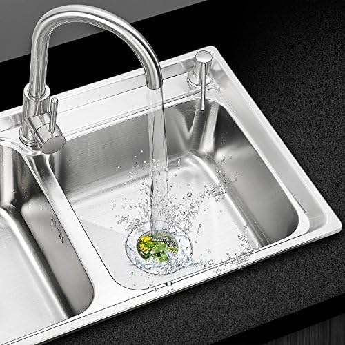 2PCS Stainless Steel Kitchen Sink Strainer 45 Diameter