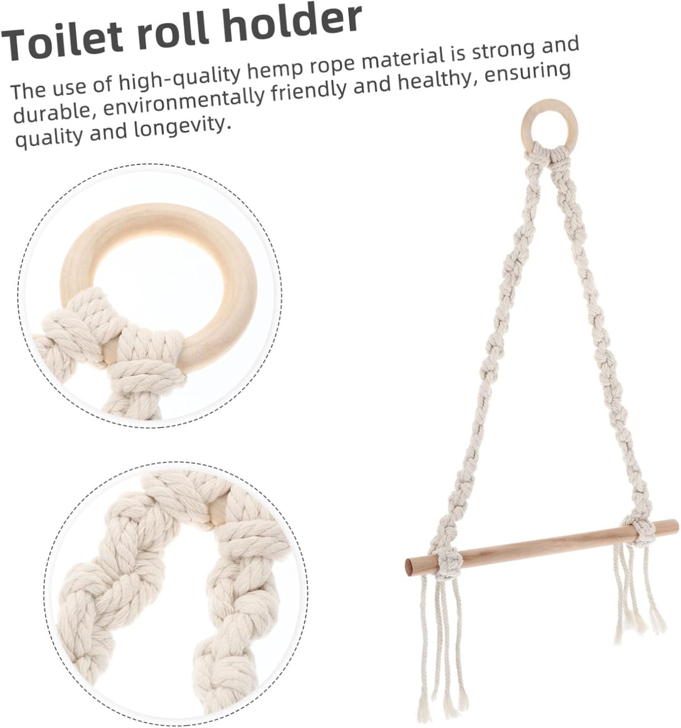 Cozy Scandinavian Style Wall Mount Tissue Holder