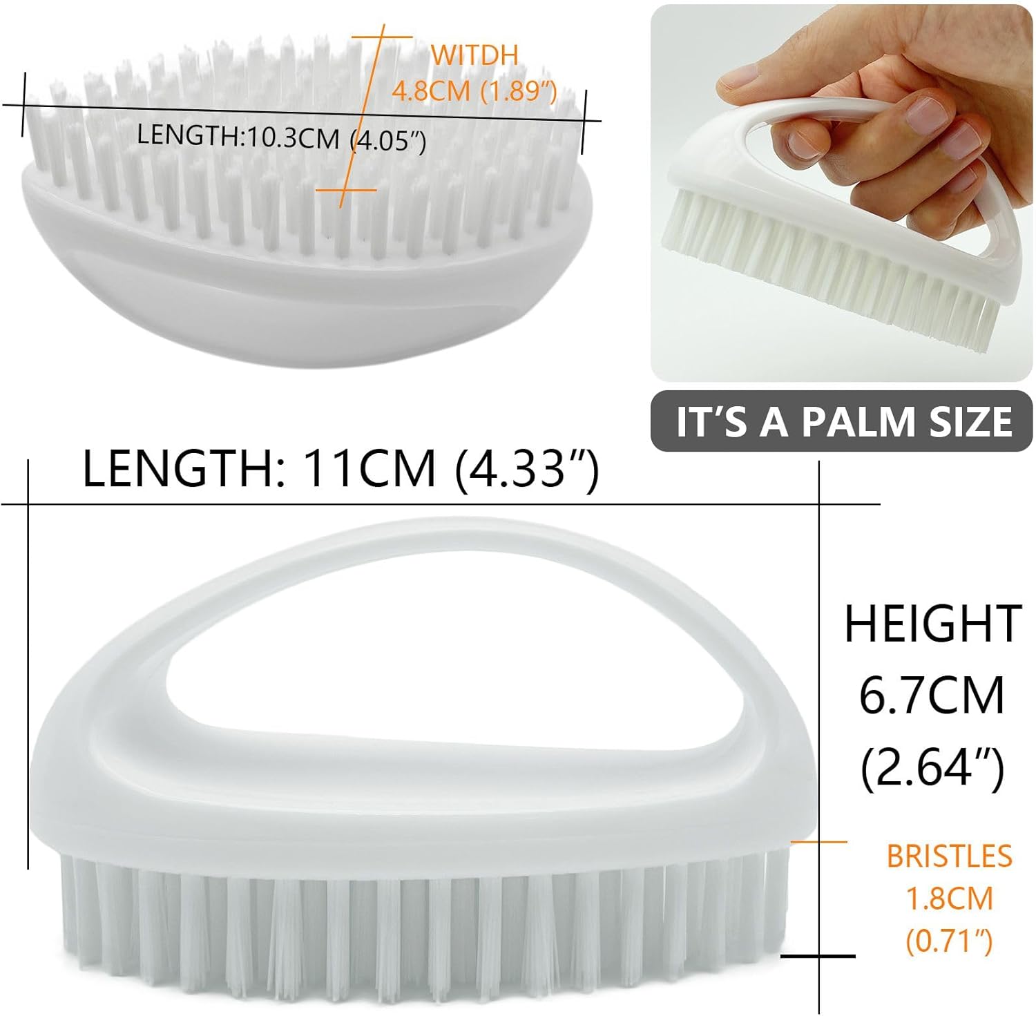 GKETN Small Heavy-Duty Scrub Brush