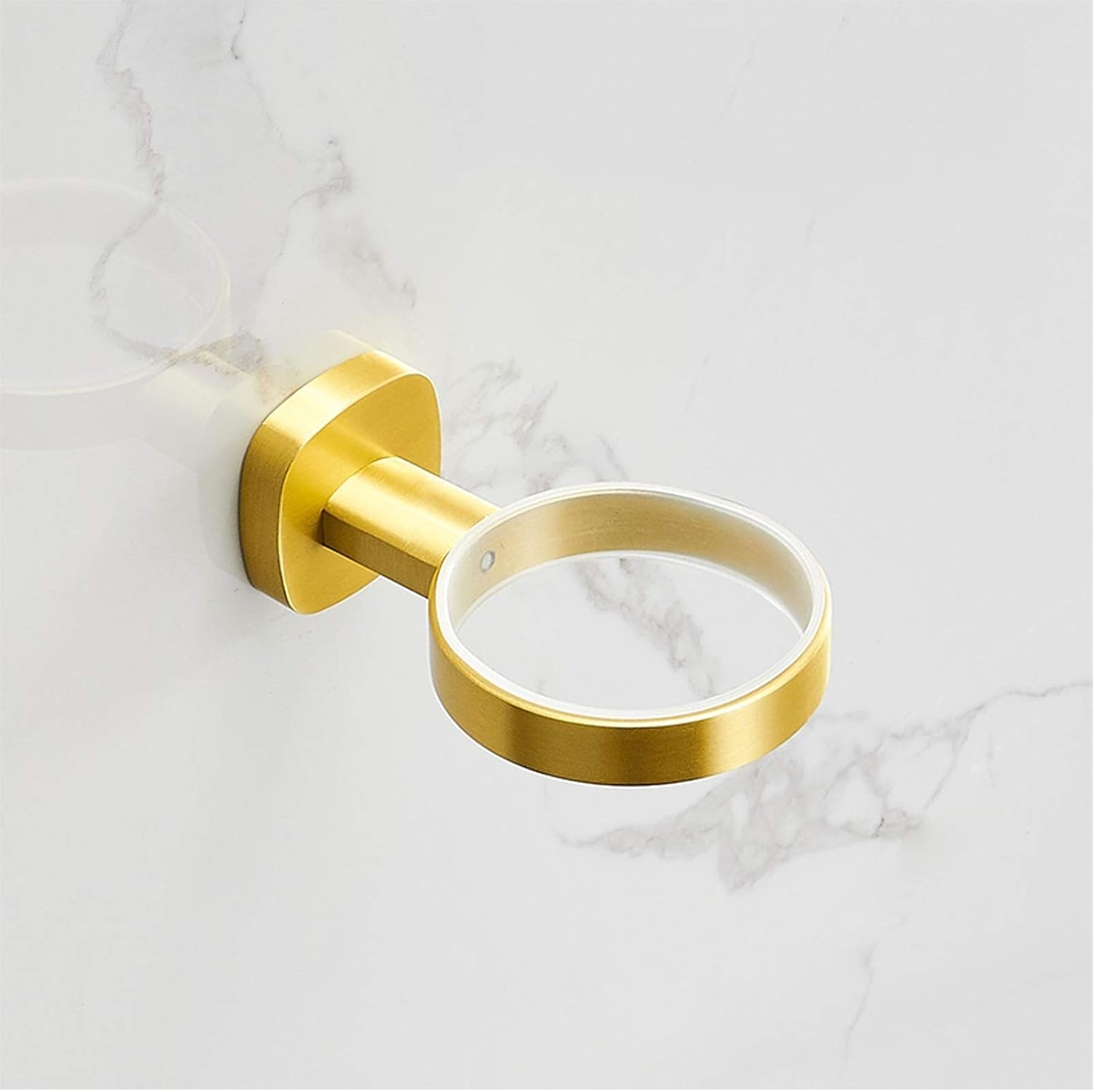 Brushed Golden Toilet Bowl Brush with Long Handle