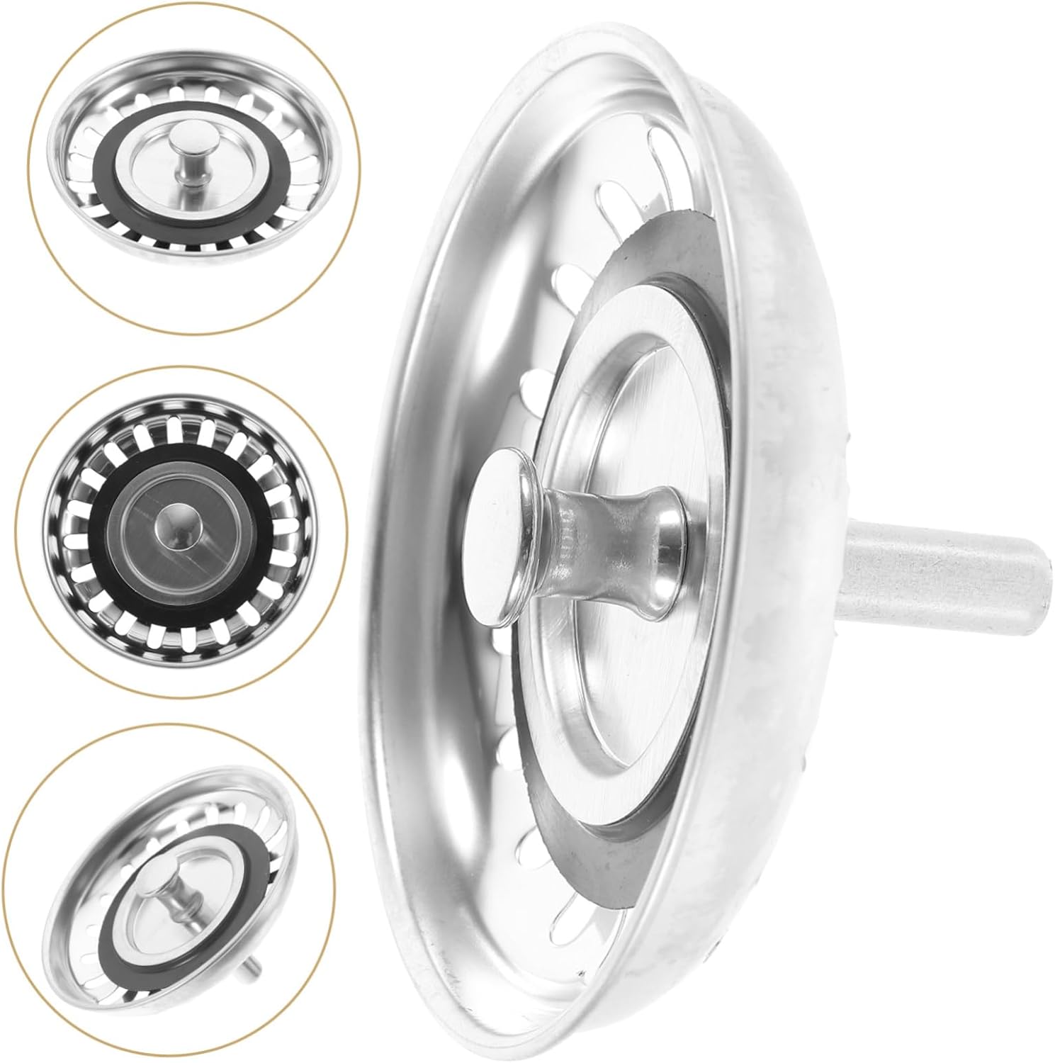 SEWACC Tub Stopper Drain Strainer for Kitchen Bathroom Laundry