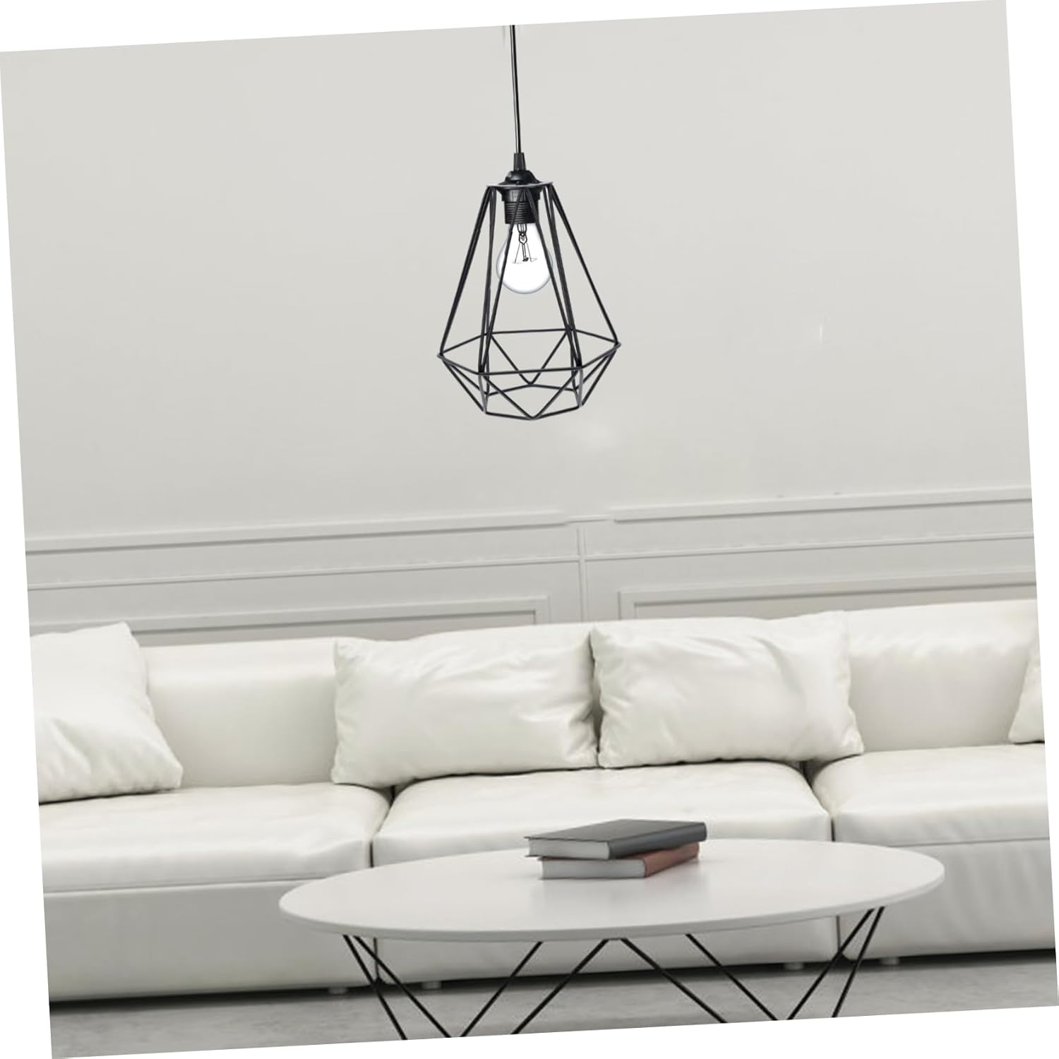 HOOTNEE Modern Decorative Wrought Iron Lamp Shade Candle Holder