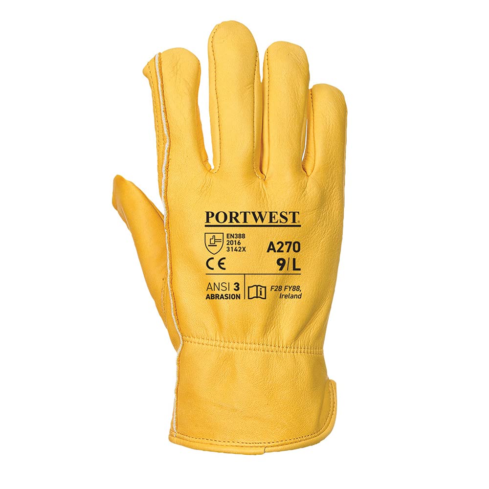 Portwest A270 Premium Leather Driver Glove X-Large