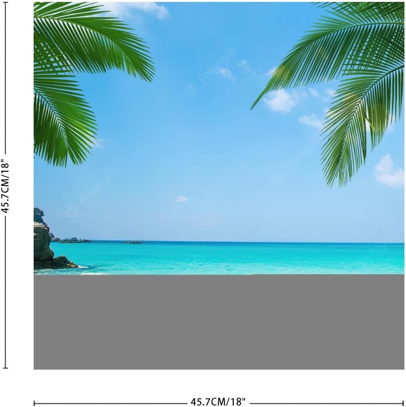 Tropical Palm Trees Wall Decals for Home Decor