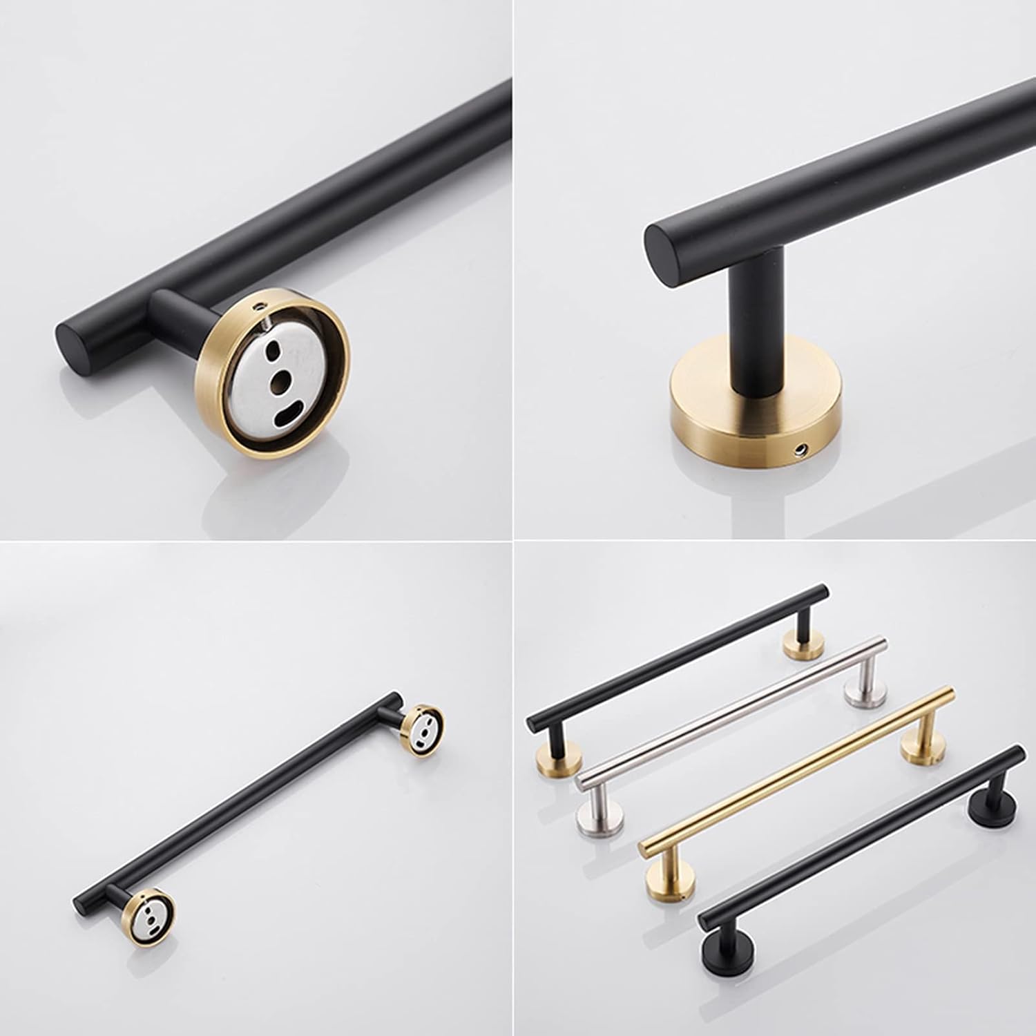 TiStm Towel Rack 30Cm-60Cm Stainless Steel Brushed Finish