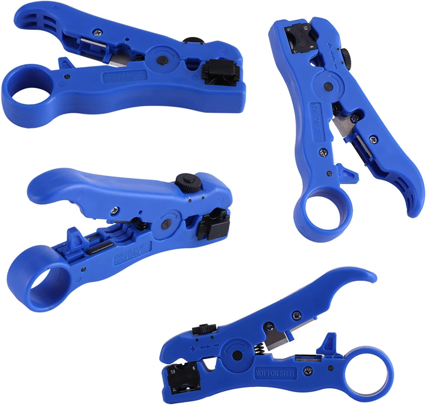 GOTOTOP Coaxial Cable Stripper Tool with Adjustable Blades 1