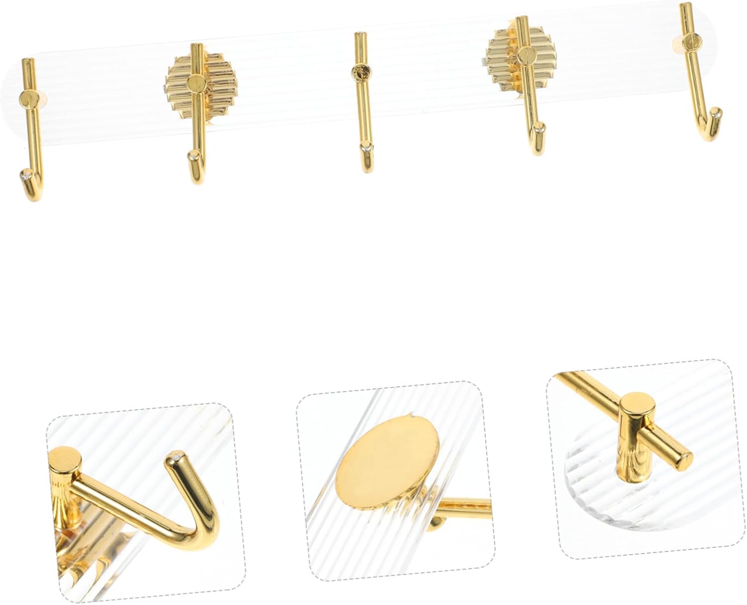 HOLIDYOYO Versatile Design Mop Broom Wall Mount Hook