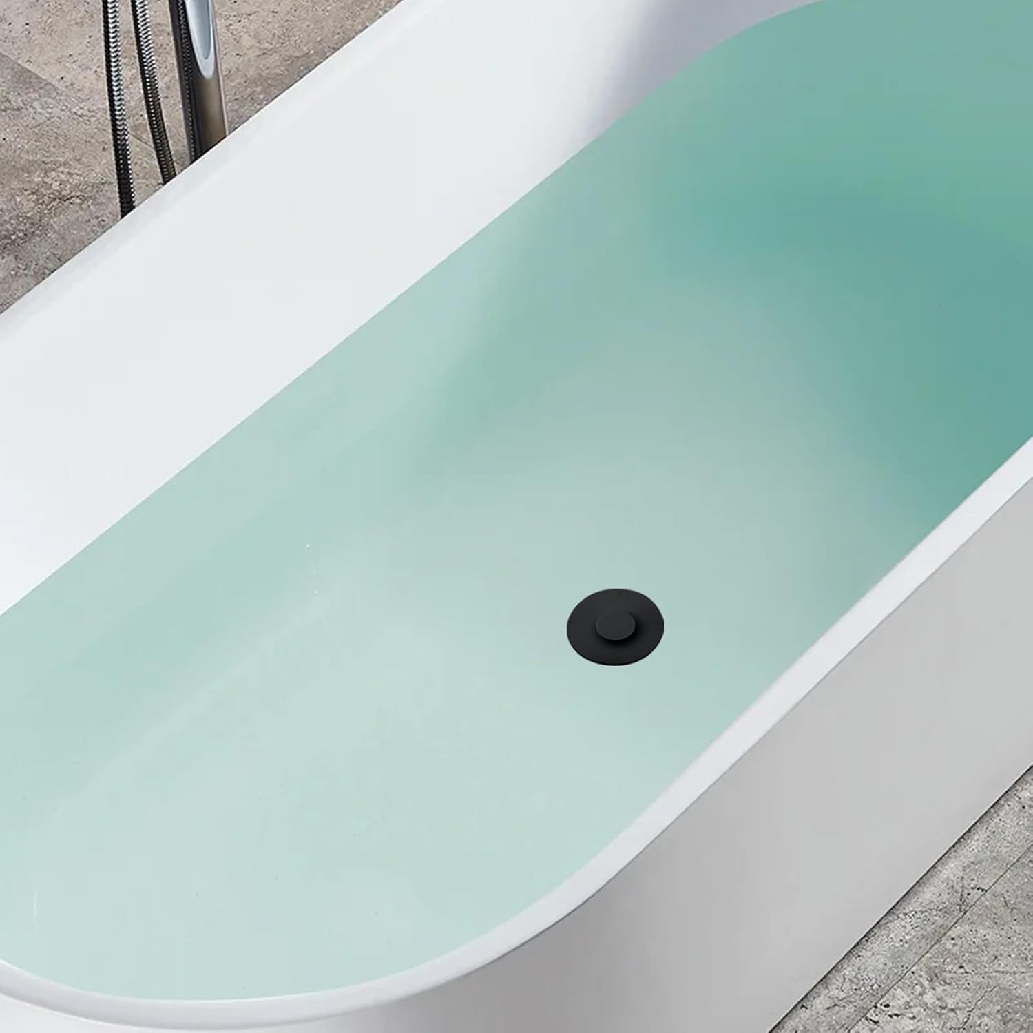 Aluvor 2Pcs Bathtub Sink Drain Stopper Set