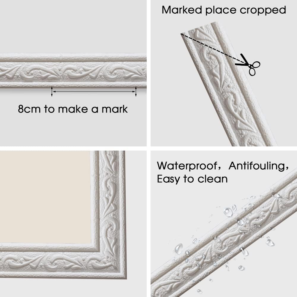 Self Adhesive Wall Border Diamond Painting Frame Edge Trim 905x16inCopper