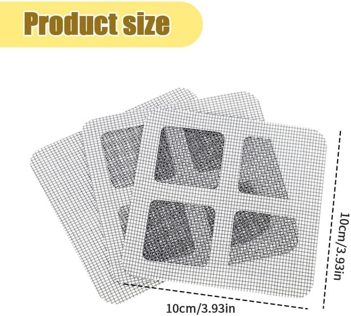 Disposable Hair Drain Stickers 10 4x4 Inch Upgrade