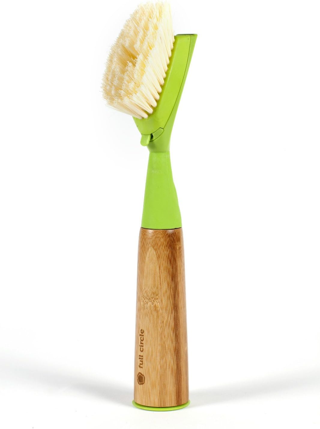 Full Circle Suds Up Soap Dispensing Dish Brush with Bamboo Handle