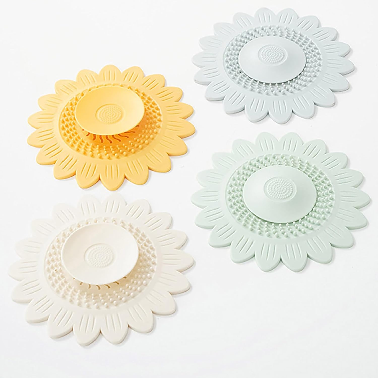 RGYBAO Waterproof Silicone Sink Plug Hair Stopper