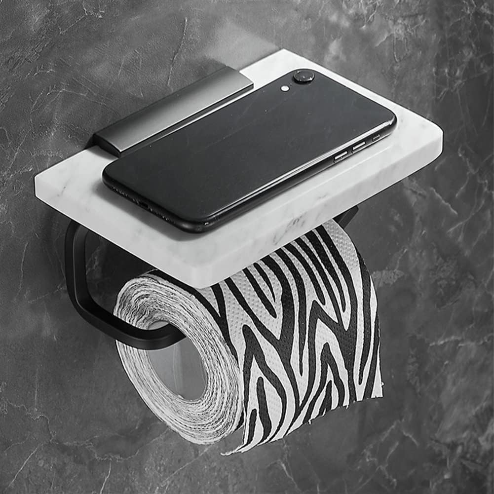 Luxury Natural Marble Towel Rack Set