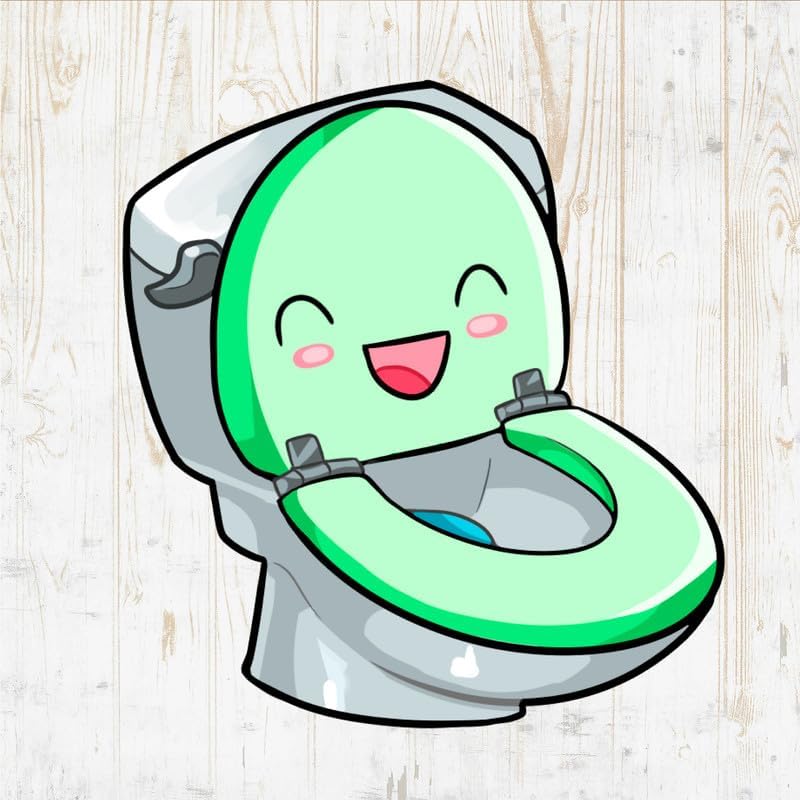 Custom Potty Decals Peel Stick Wall Stickers