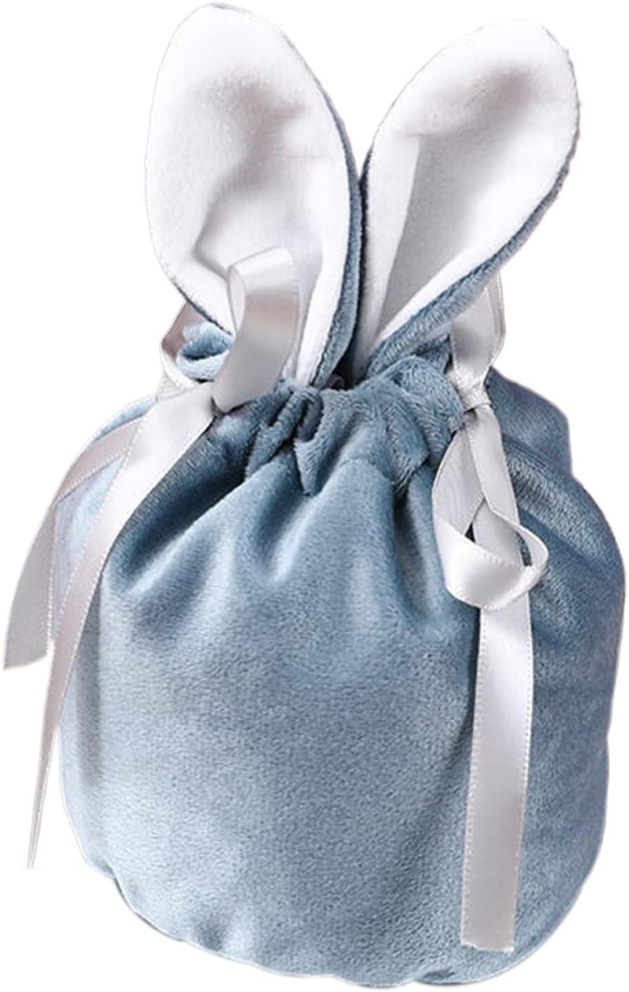 Easter Bunny Gift Velvet Bags with Drawstrings