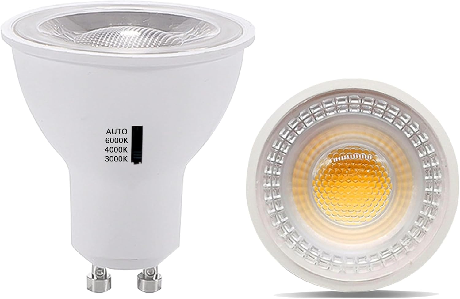 Bravsekai Dimmable GU10 LED Track Light Bulbs 6PCS