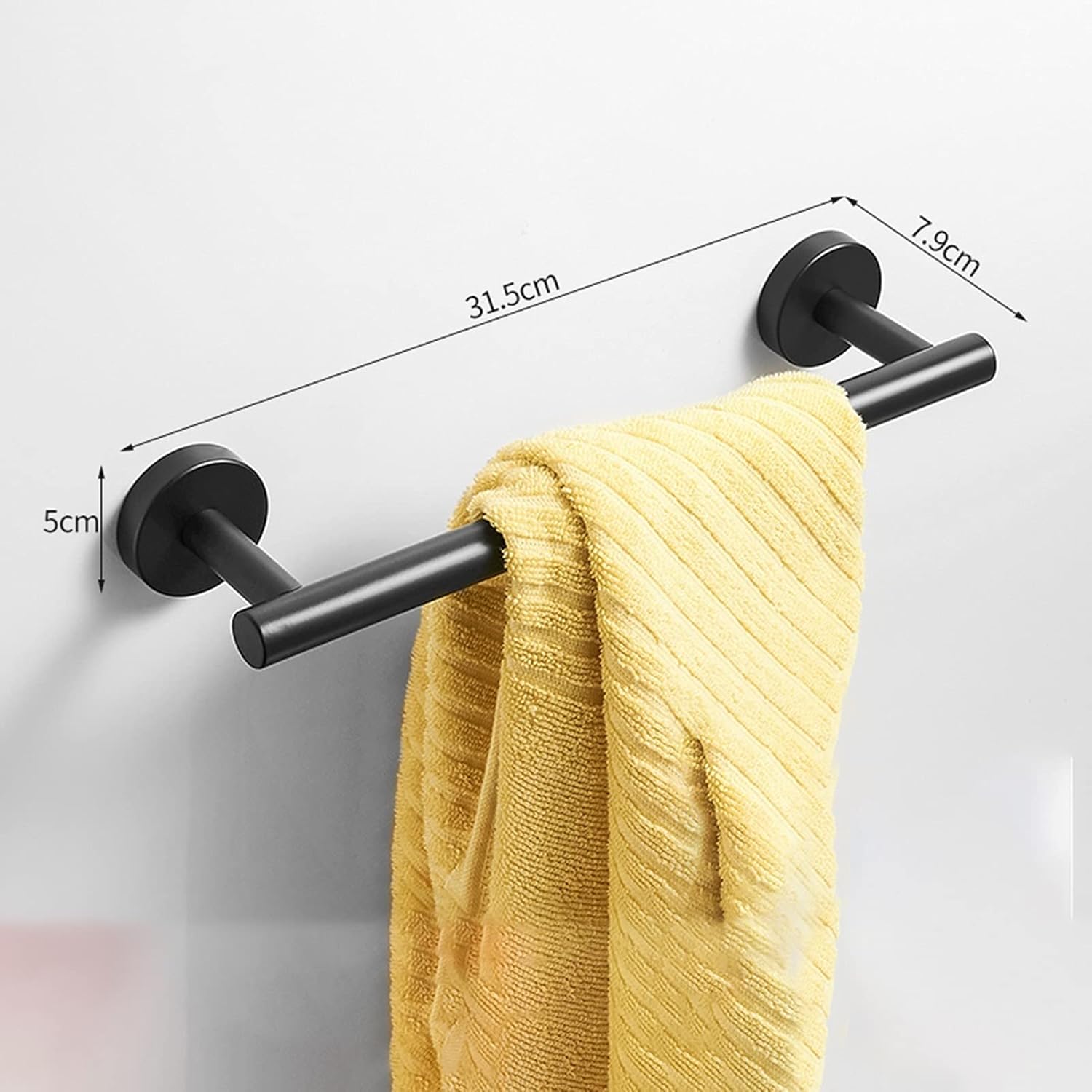 Stainless Steel Towel Rack Wall Mount 315Cm