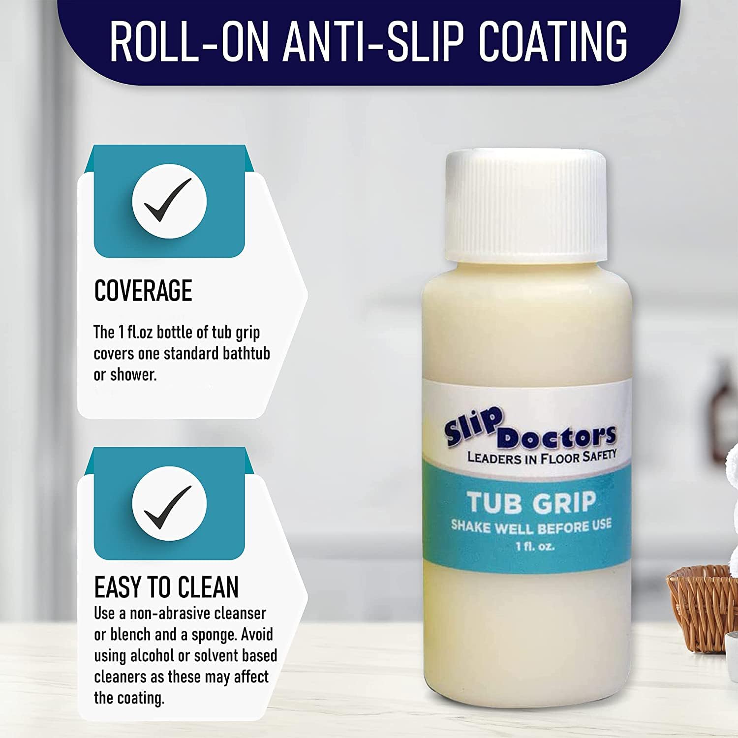 SlipDoctors Tub Grip Anti-Slip Coating
