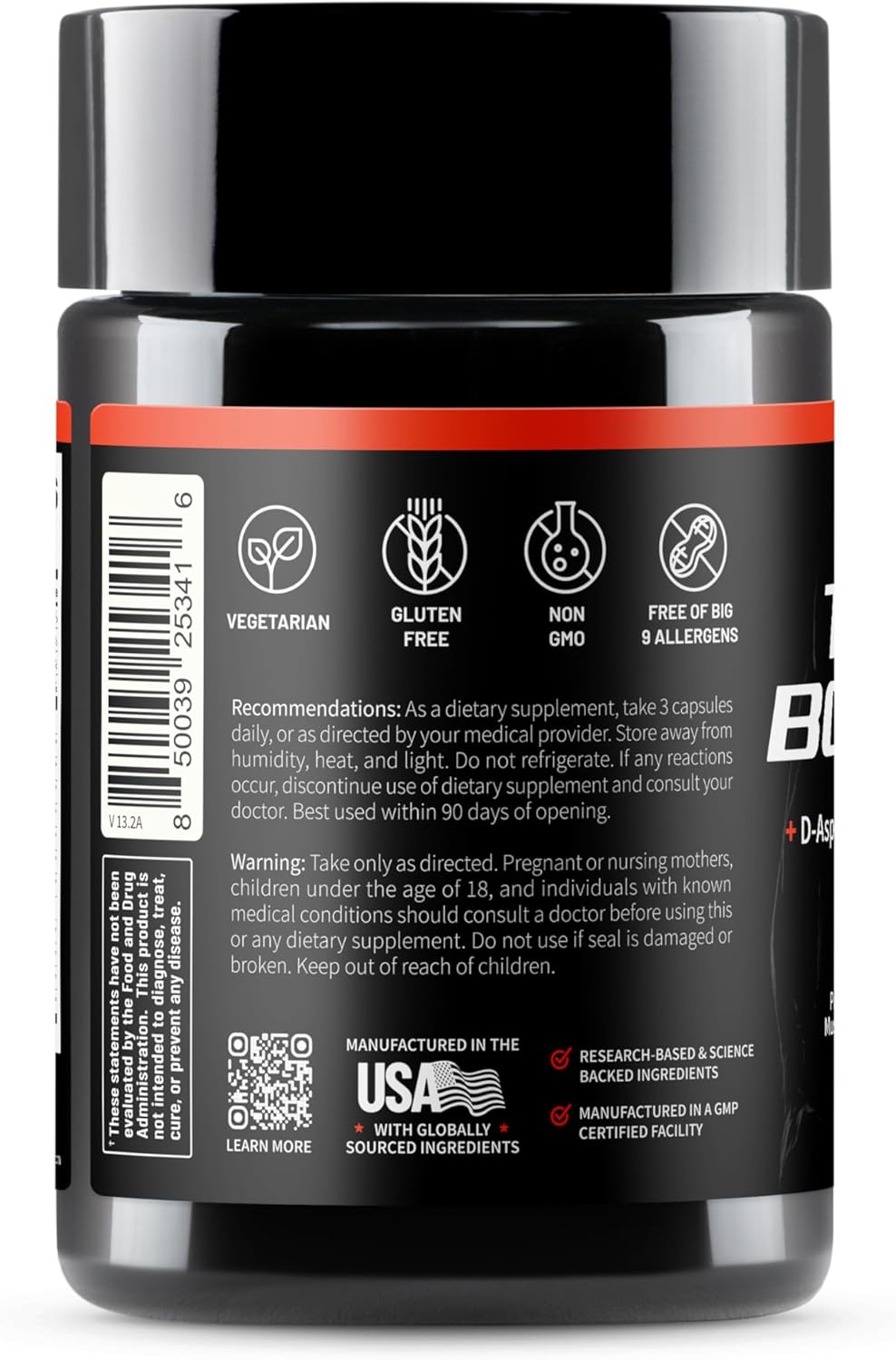 Snap Testosterone Booster for Men 60 Capsules 1