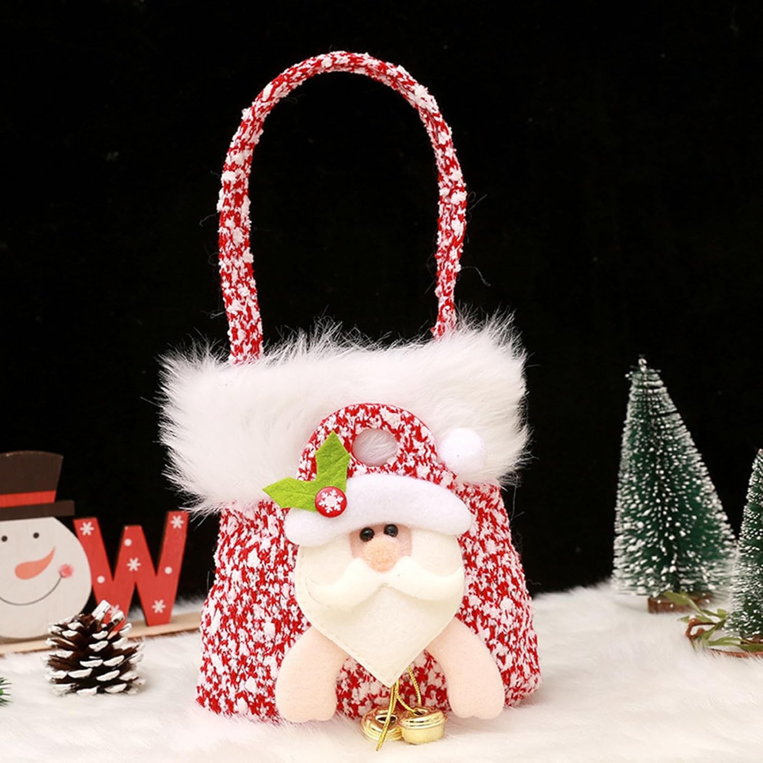 Altsuceser Christmas Gift Bag with Reusable Design