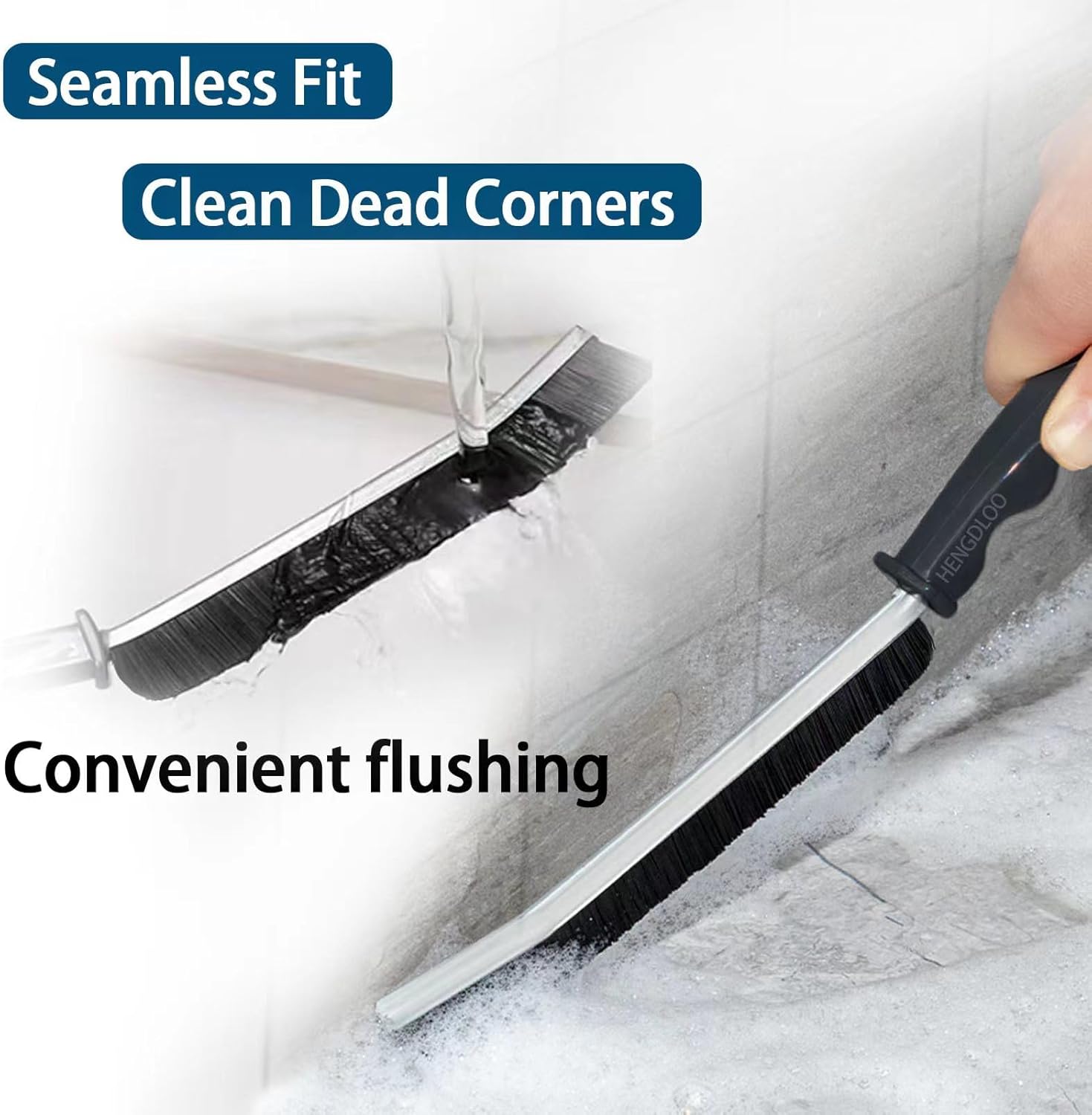 5 PCS Hard Bristle Crevice Cleaning Brush