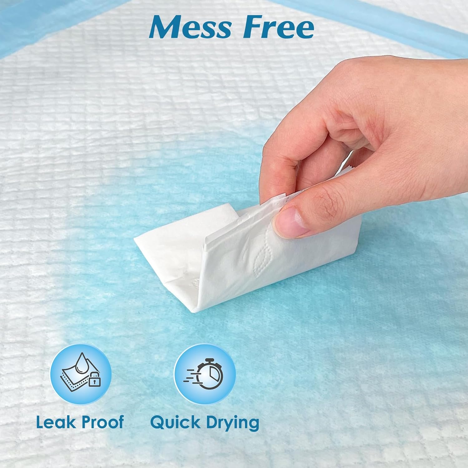 50 Count 30x36 Super Absorbent Disposable Underpads for Baby Pet Adults