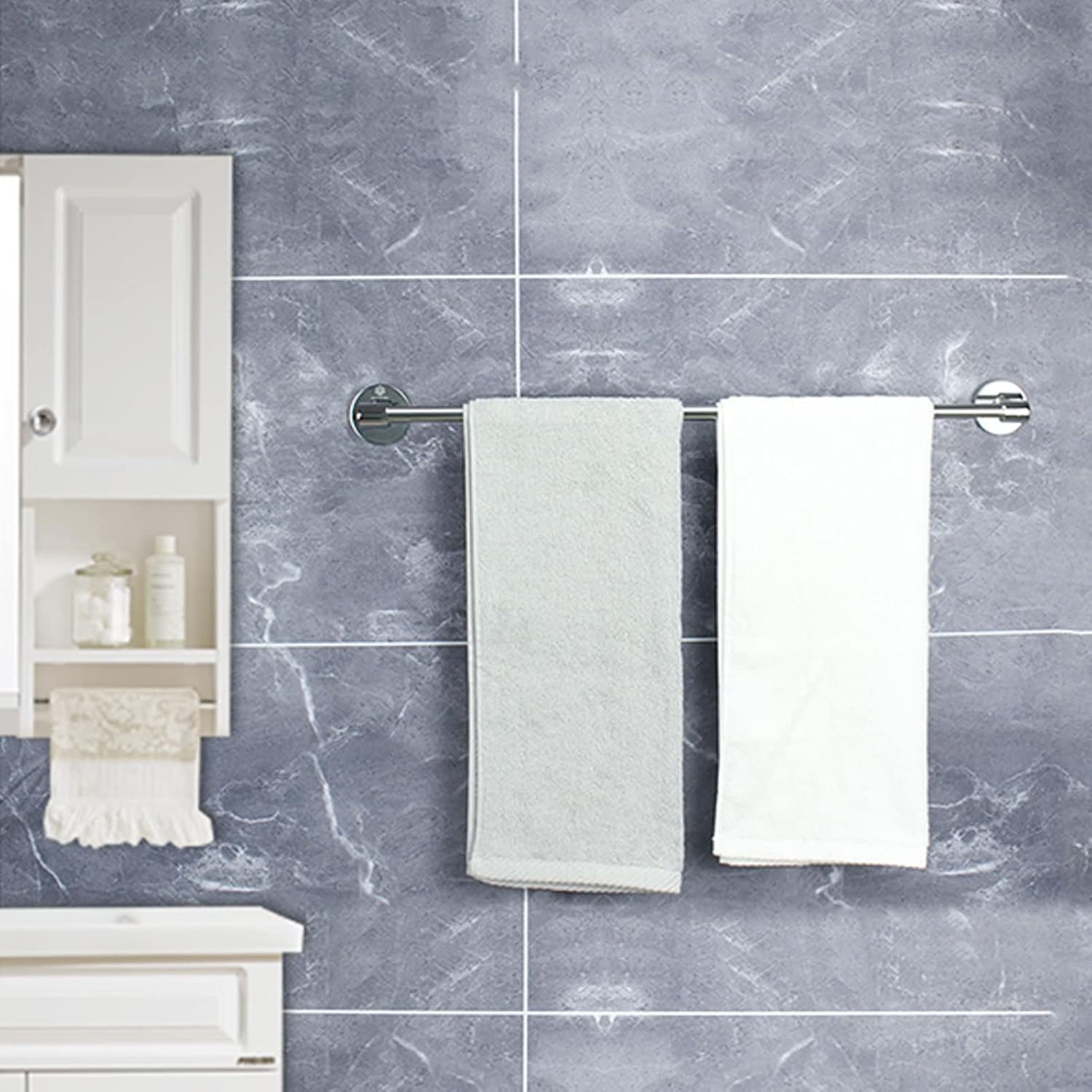 Stainless Steel Wall Mounted Towel Bar 40cm-120cm