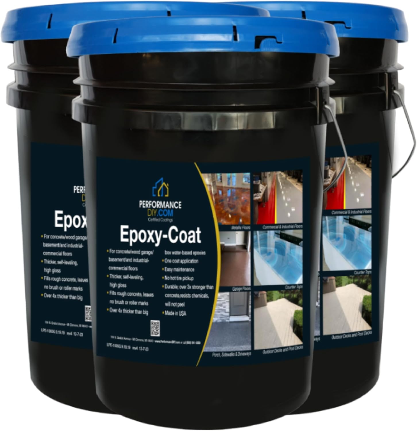 Epoxy-Coat PerformanceDIY Good Kit - 15 Gallon for 2500 sqft