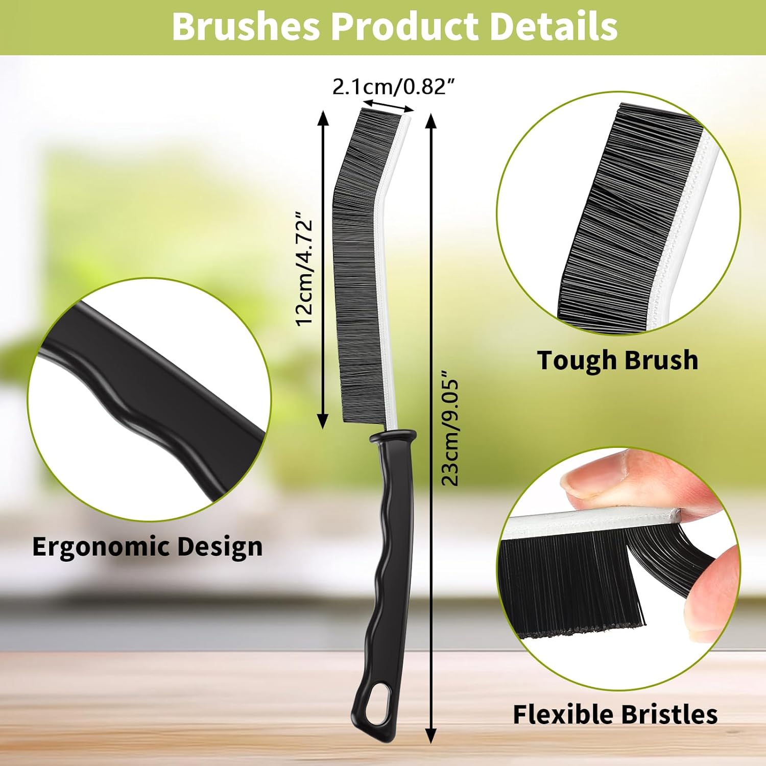 Tedmax 10 Pcs Crevice Cleaning Brush Set 1